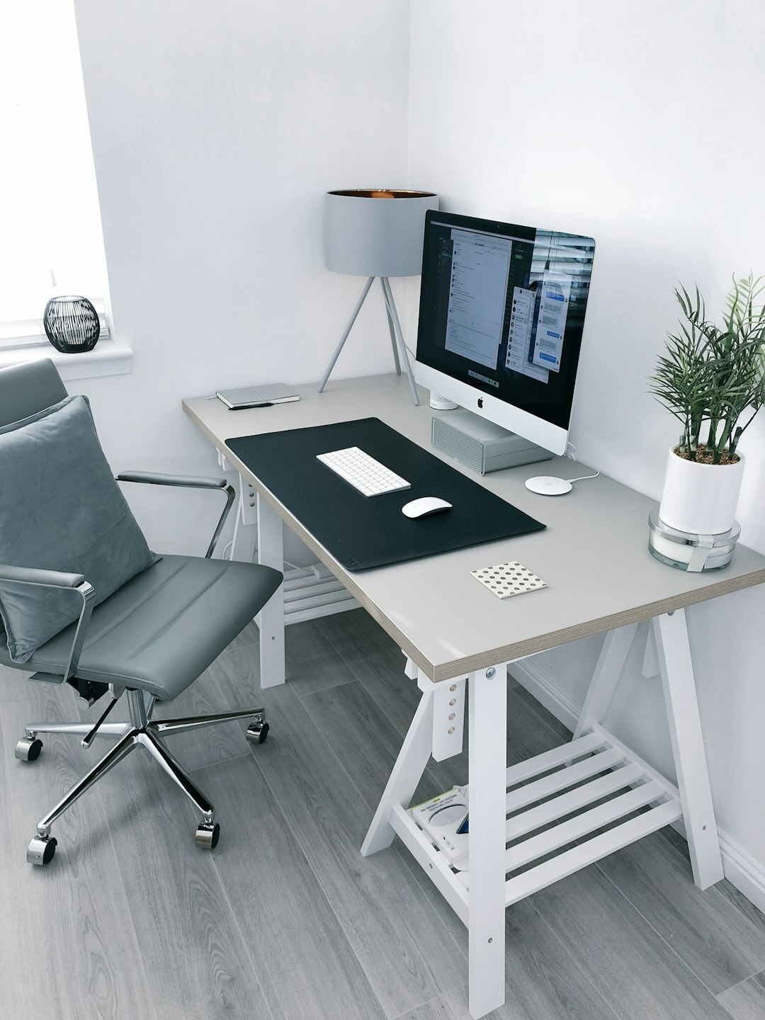 modern office workspace