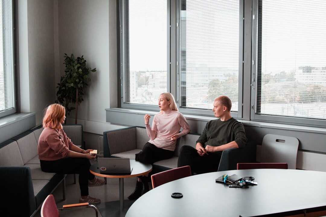 corporate team meeting